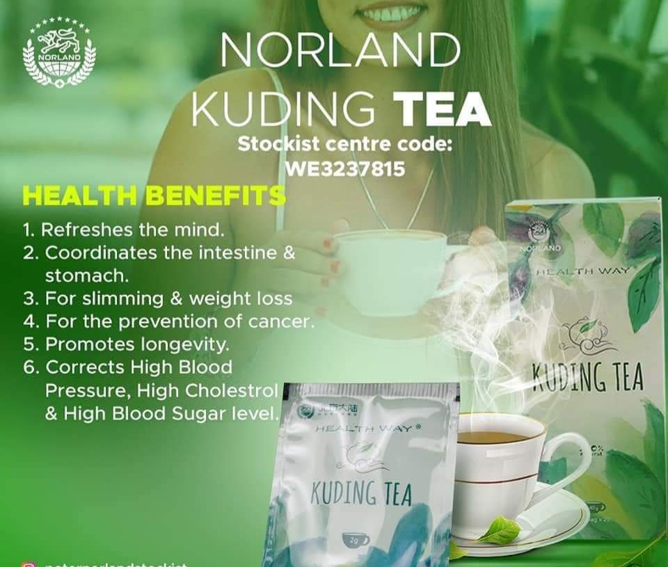 KUDING TEA - NORLAND international healthcare | Flutterwave Store