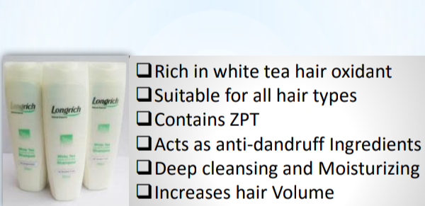 longrich white tea shampoo - Cyndy Stores | Flutterwave Store
