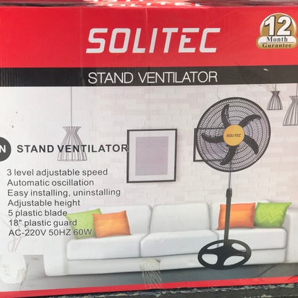 SOLITEC STAND VENTILATOR - Buoy Consult | Flutterwave Store